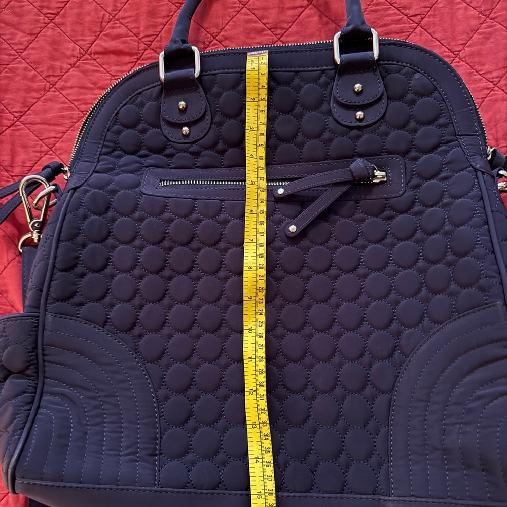 Vera Bradley Navy Quilted Bag - Picture 9 of 14